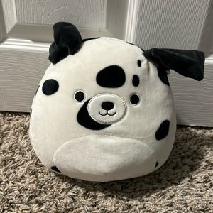 Squishmallow DustinThe Dalmatian Dog Soft Squishy 8" tag detached but included